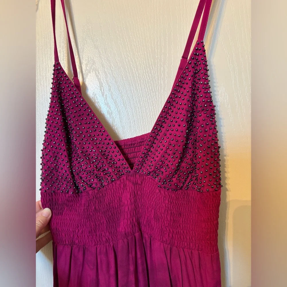 Khush Magenta Maxi Dress - Picture 2 of 7